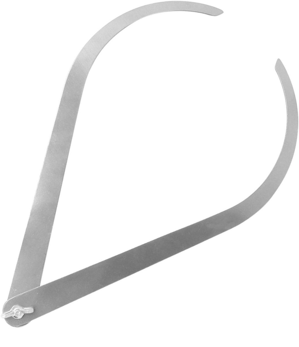 Dailygoods- Klei Gereedschap Lichtgewicht - Klei Sculptuur Tool - Remklauw - Roestvrij Staal - Duurzaam - 10 Inch - Klei Meetinstrument