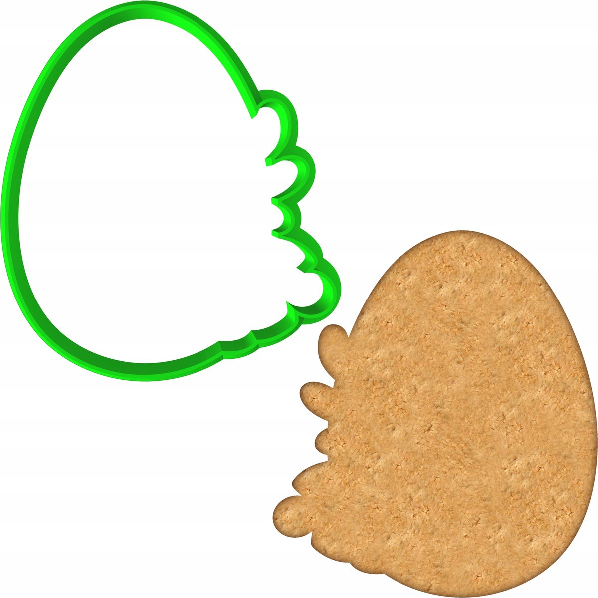 Paas Koekjesvorm - Paasei Vorm - 8cm