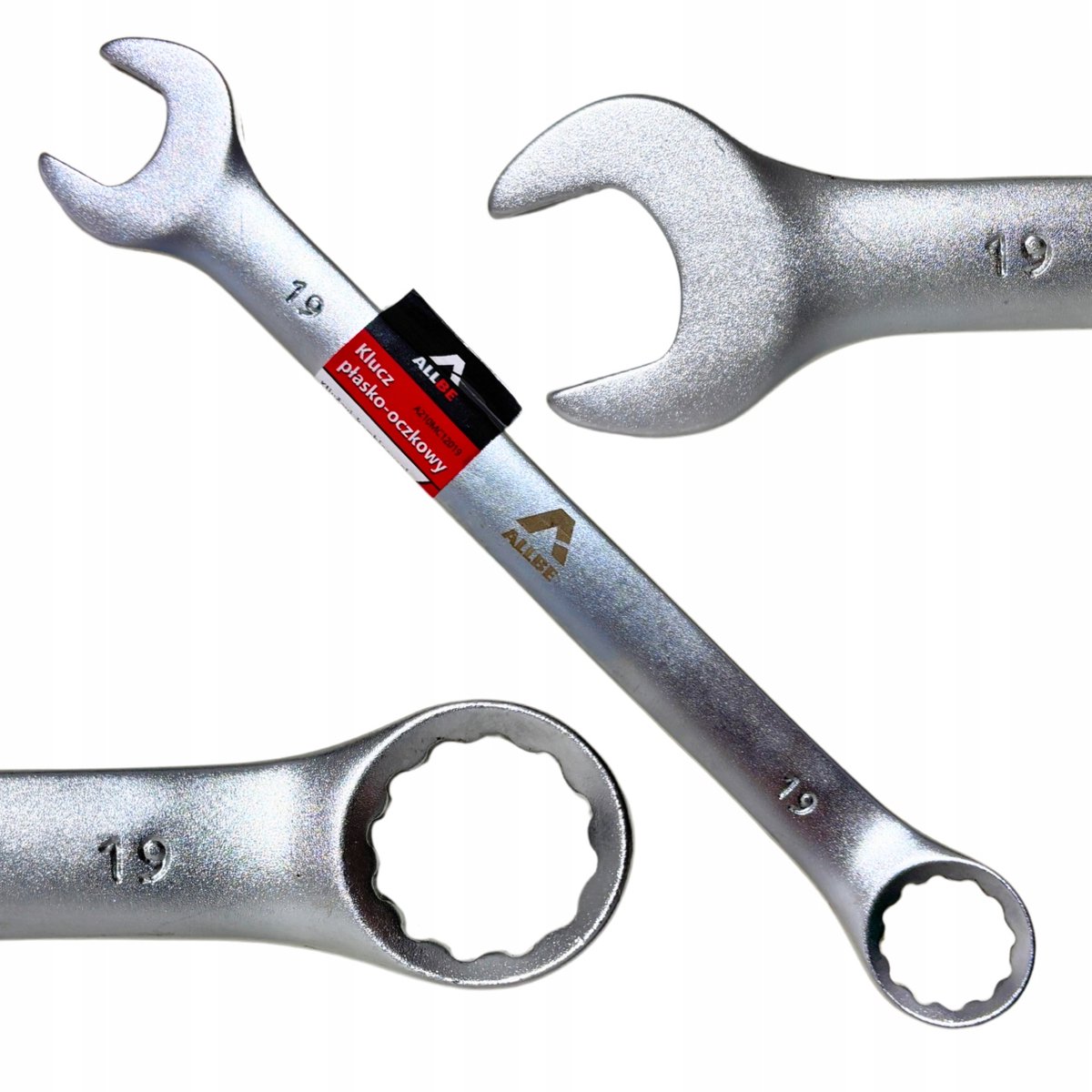 Ringsleutel 19 mm CrV-staal - Sterk en solide werkbankgereedschap