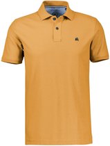 LERROS Herenpoloshirt COOL & DRY ademend piqué , Maat: M , Kleur: DULL PEACH , 60% katoen, 40% polyester