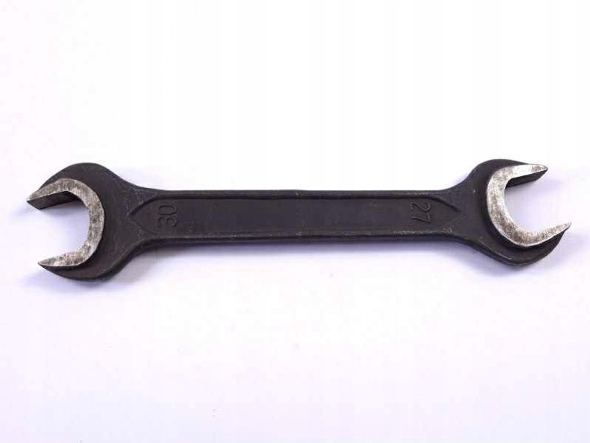 Dubbele Ringsleutel 30x27 mm - Stevig Gereedschap voor Werkplaats