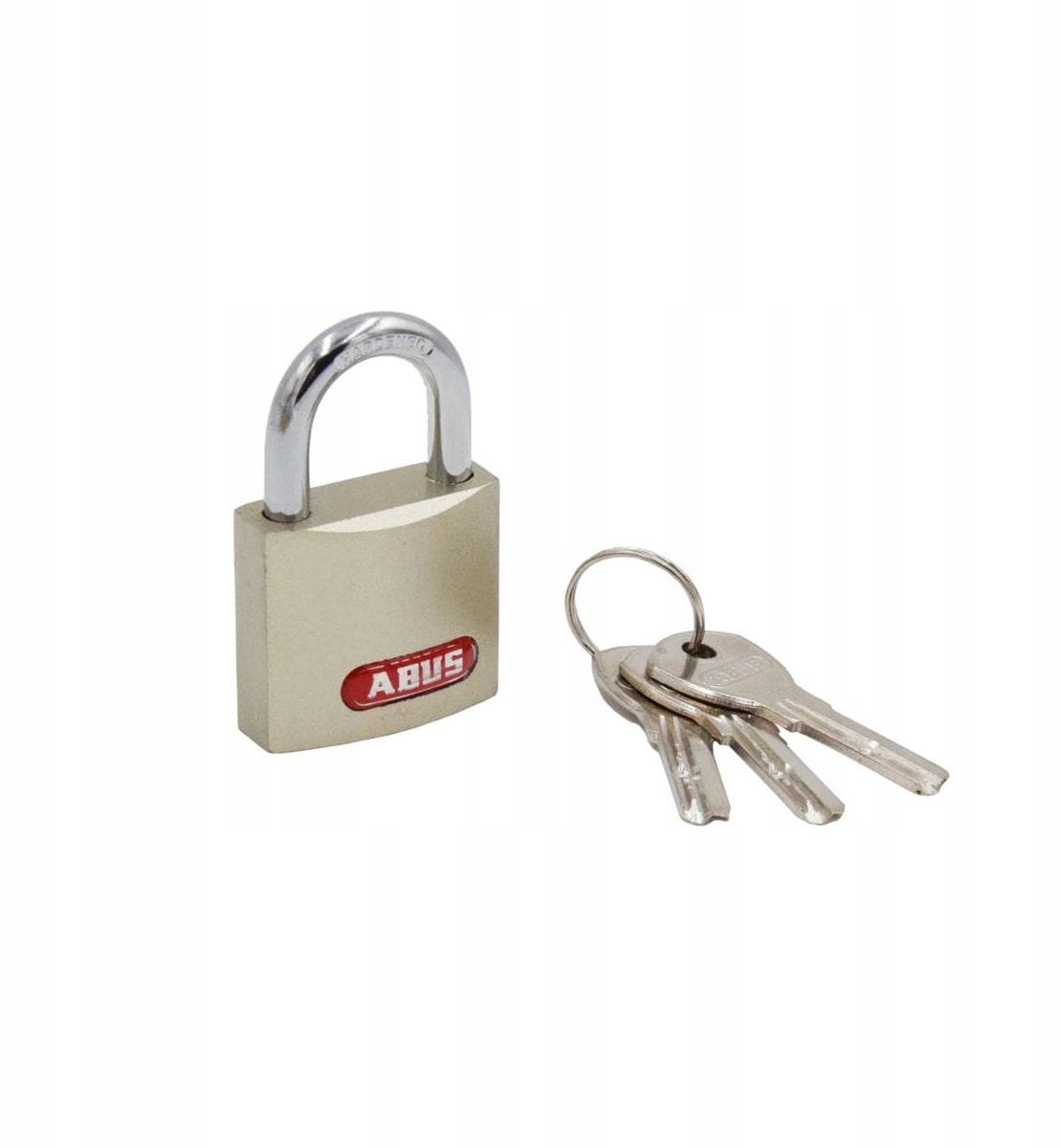 Abus 818/40 Stalen Behuisketting Hangslot met 3 Sleutels
