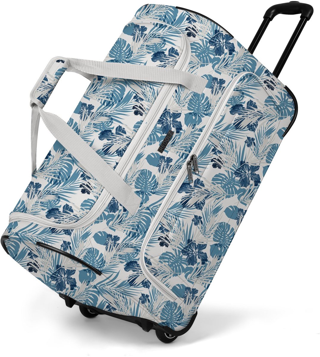 Redolz Duffle Essentials reistas op 2 wielen 61 cm - print