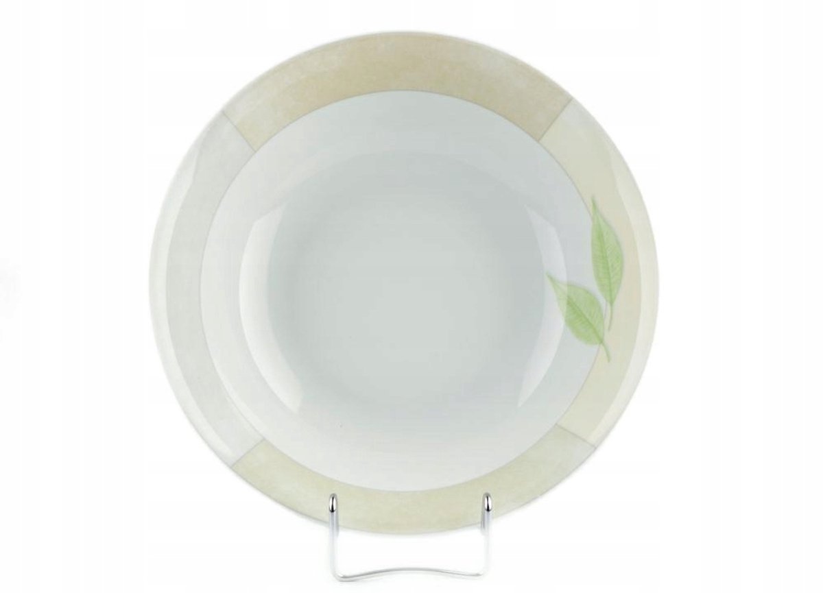 Lubiana Roma Saladekom 26 cm - Groen Blad Decoratie
