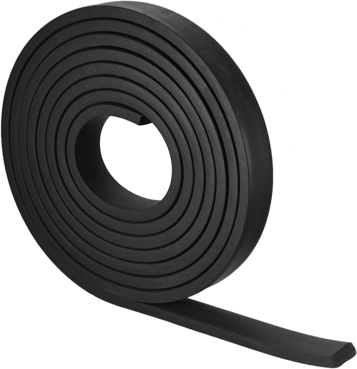 EPDM Rubber Foam Strip 10mm x 10mm x 4000mm, Weerbestendige Deurrubber, Geluidsisolatie, Isolatieband voor Doe-Het-Zelf Toepassingen