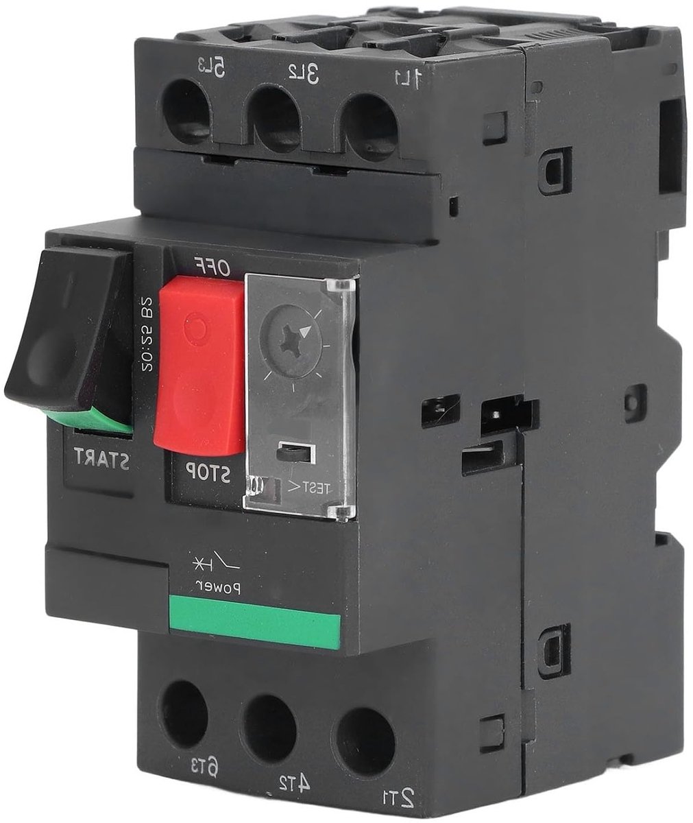 Thermisch Magnetische Motorbeveiligingsschakelaar 4-6.3A AC690V voor Railmontage - Betrouwbare Motorbeveiliging en Circuitonderbreker