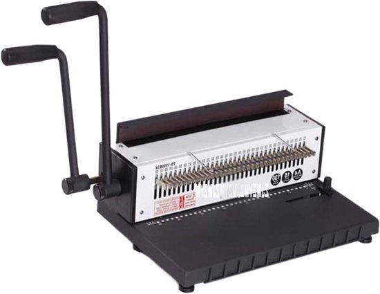 Inbinden Machine Handmatige Spiraalbindmachine - Papier Binder Dossierbinder ...