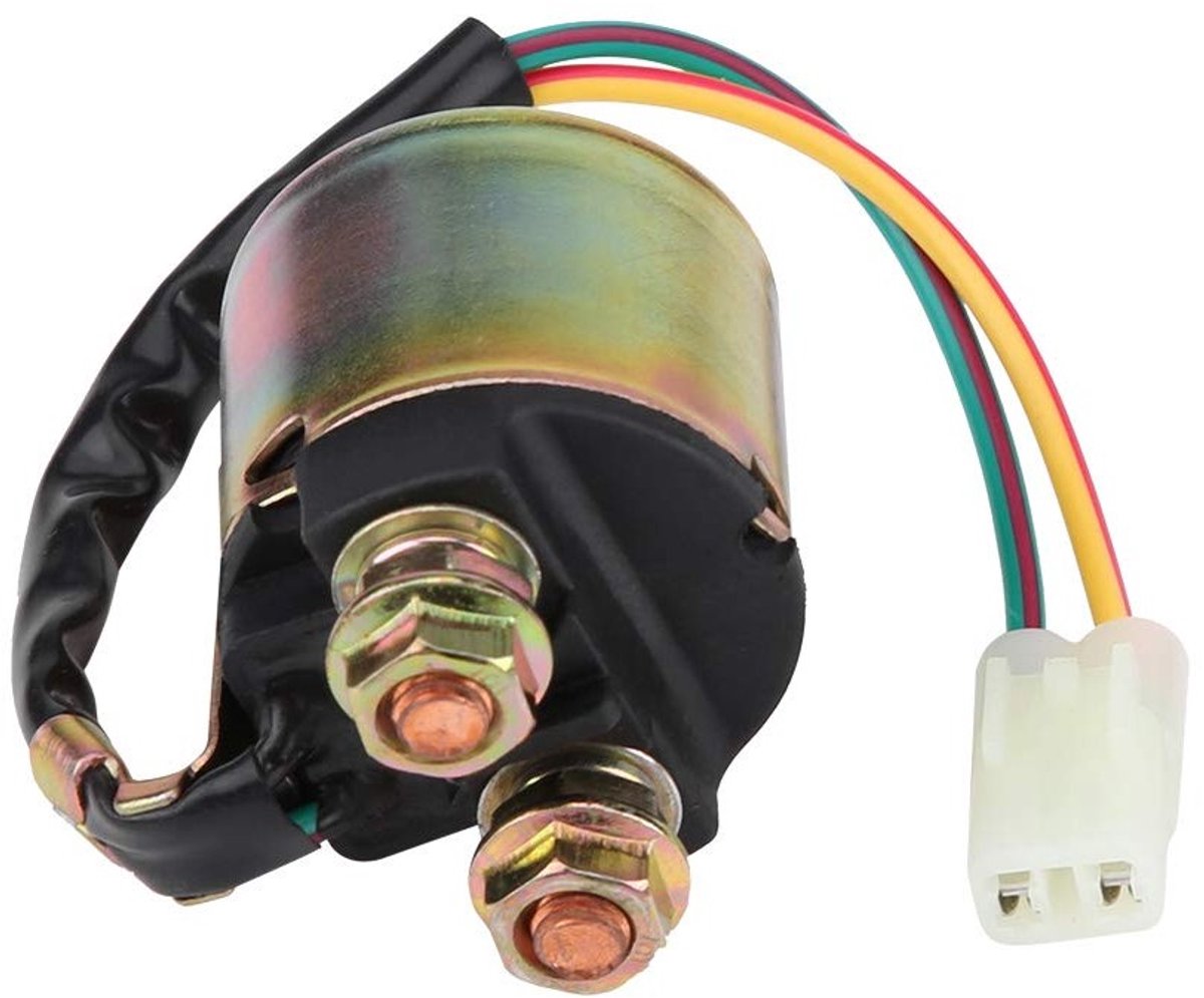 Starter relais solenoïde voor motorfiets - vervangend onderdeel voor betrouwbare startfunctie en compatibel met modellen van 1988-2000
