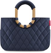 reisenthel loopshopper M Shopper - 12L - frame rhombus midnight gold Blauw