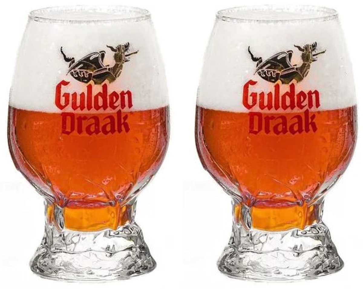 Gulden Draak Bokaal Bierglazen 33 cl - 2 stuks