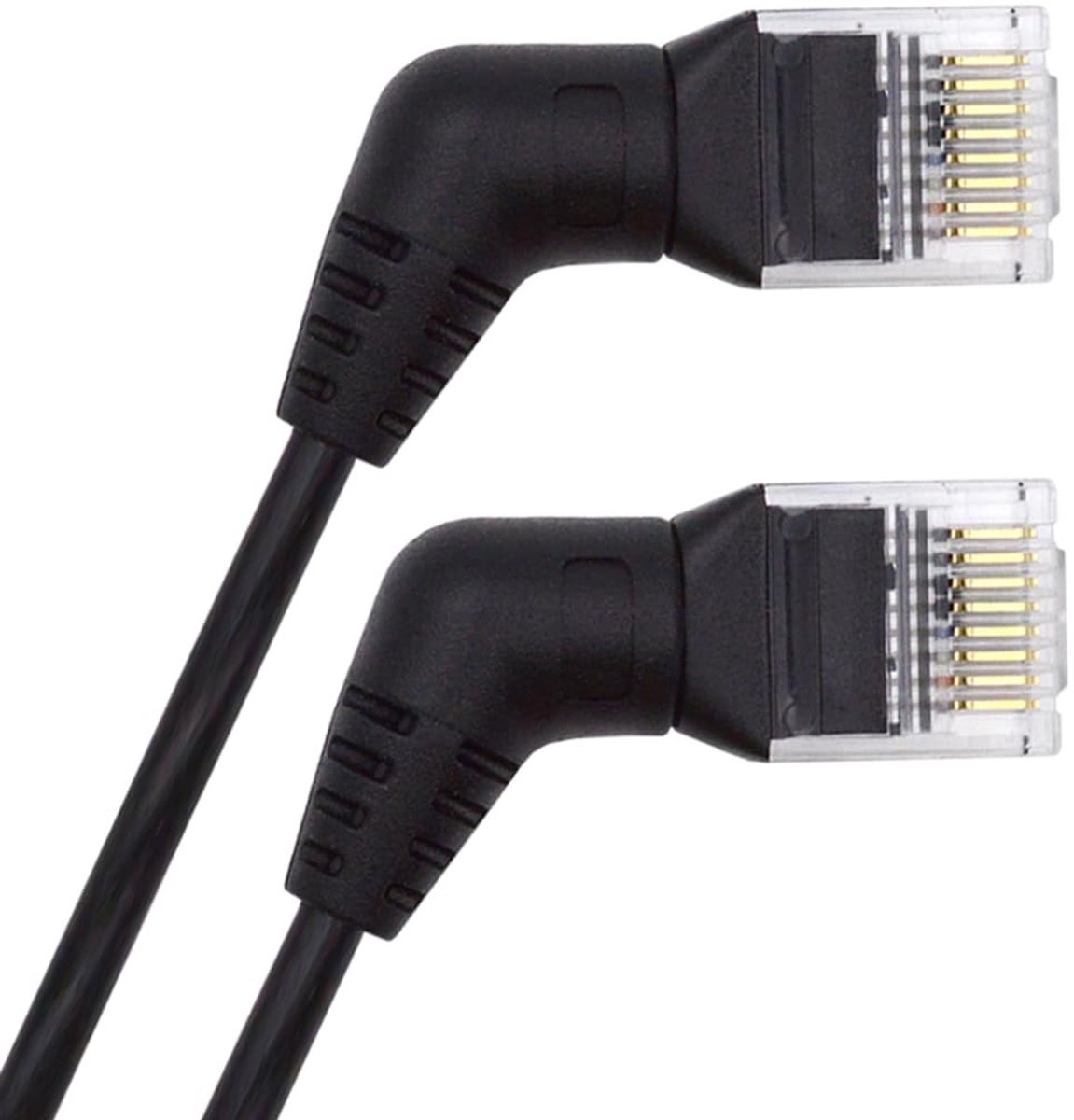360 Graden Draaibare CAT6 UTP Netwerkkabel RJ45 Ethernet Kabel 100 cm