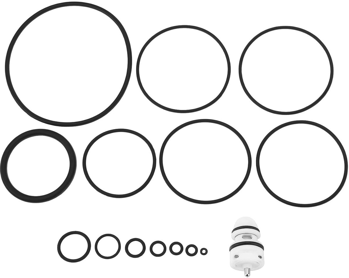 Allecto - O-Ring Rebuild Kit - 15 Delig - Voor Diverse Modellen - Vervangingsonderdelen - Duurzaam - Onderhoudsset - Bouwmachines