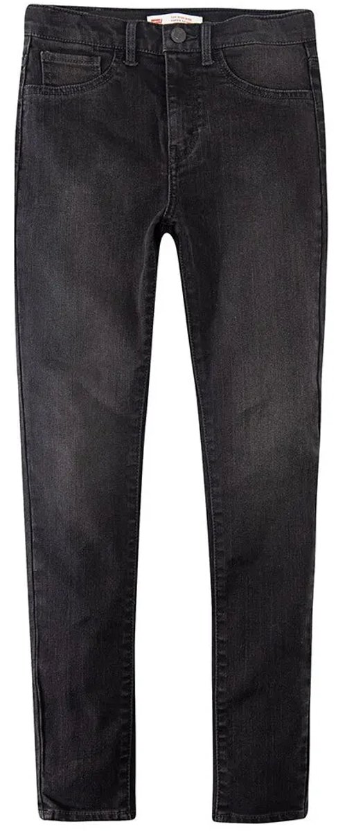 Lange Broek Levi’s 720 High Rise Super Skinny Meisje Zwart