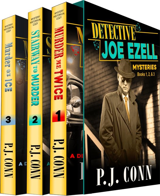 The Detective Joe Ezell Mystery Boxed Set, Books 1-3 - cover