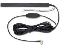 Auto Antenne - Raam Antenne - Digitale Radio - Actief DAB Ontvangst - 18.3 cm - Zwart