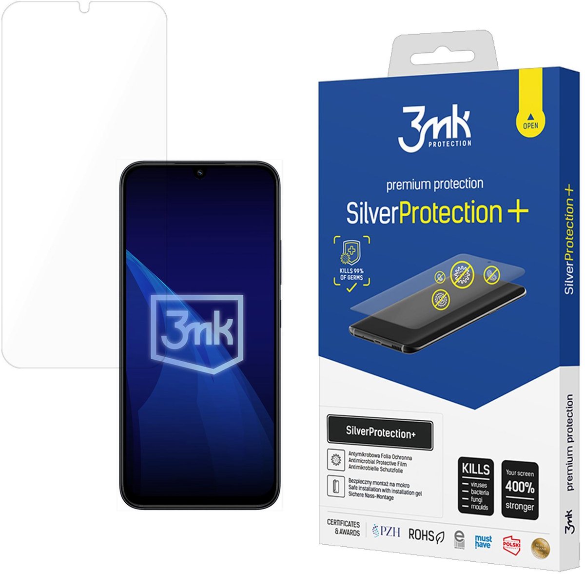 3Mk Silverprotection+ Voor Redmi 15C 4G 5G Poco C85 173Mm Gehard Glas