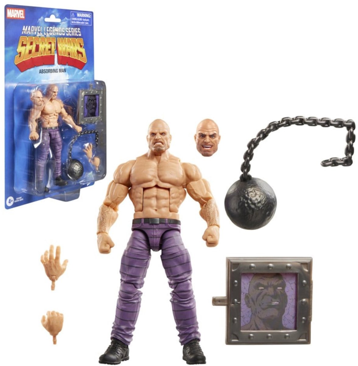 Hasbro Marvel legends - absorbing man - actiefiguur 15cm