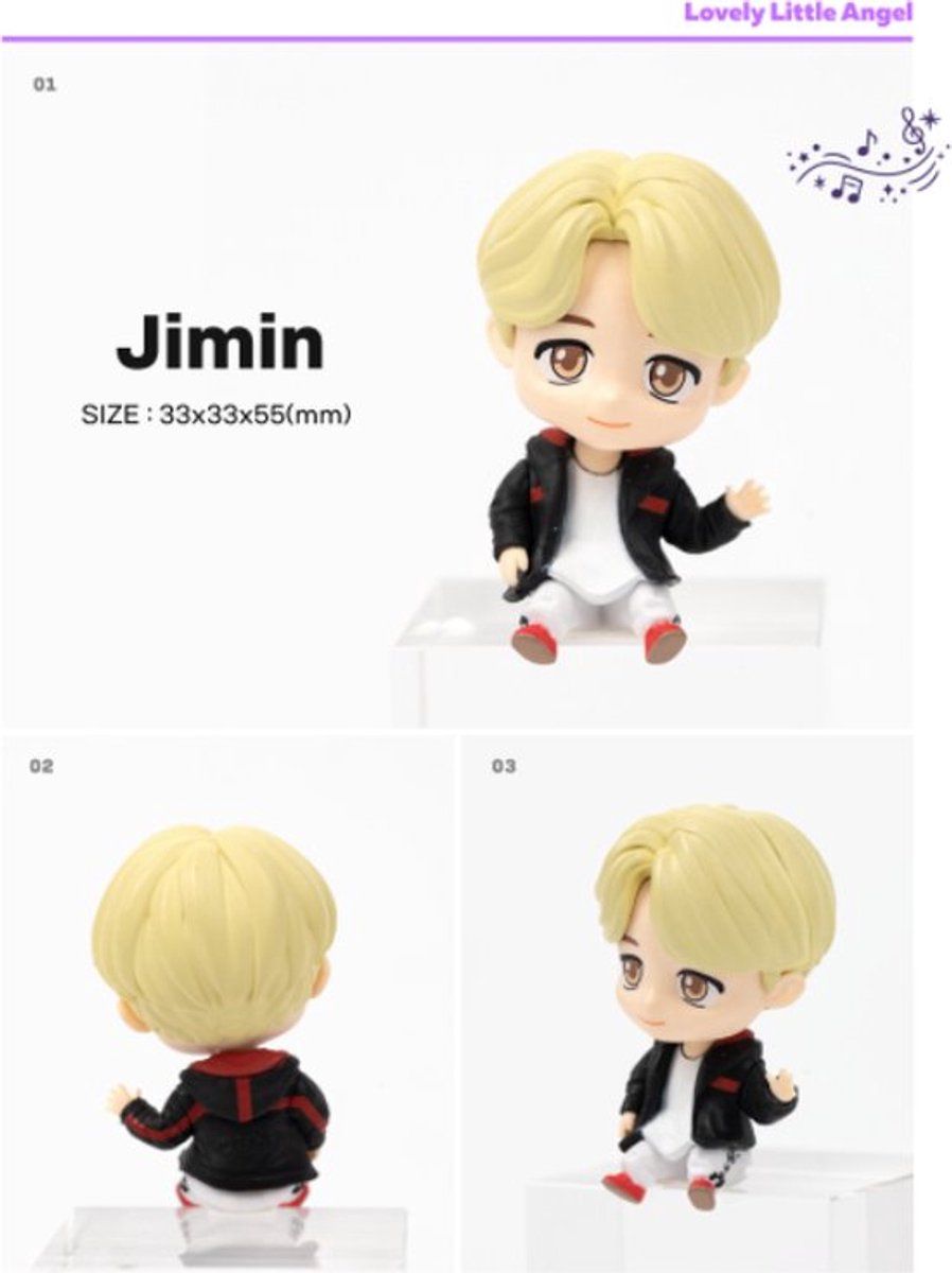 KPOP BTS - TinyTAN - Magic door JIMIN - Monitorfiguur - Beperkte Voorraad - Geimporteerd uit Korea - Gratis verzending