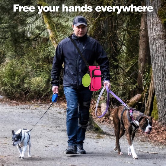 Neopreen Flessentas voor 40 oz Flessen - Draagtas met Schouderriem en Handriem - Perfect voor Reizen, Wandelen en Kamperen — afbeelding 4