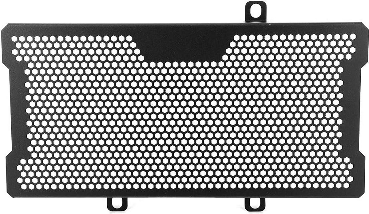 Motorfiets Radiateur Grille - Waterkoeler Beschermer - Motor Bescherming - Aluminiumlegering - Precisie CNC - Zwart