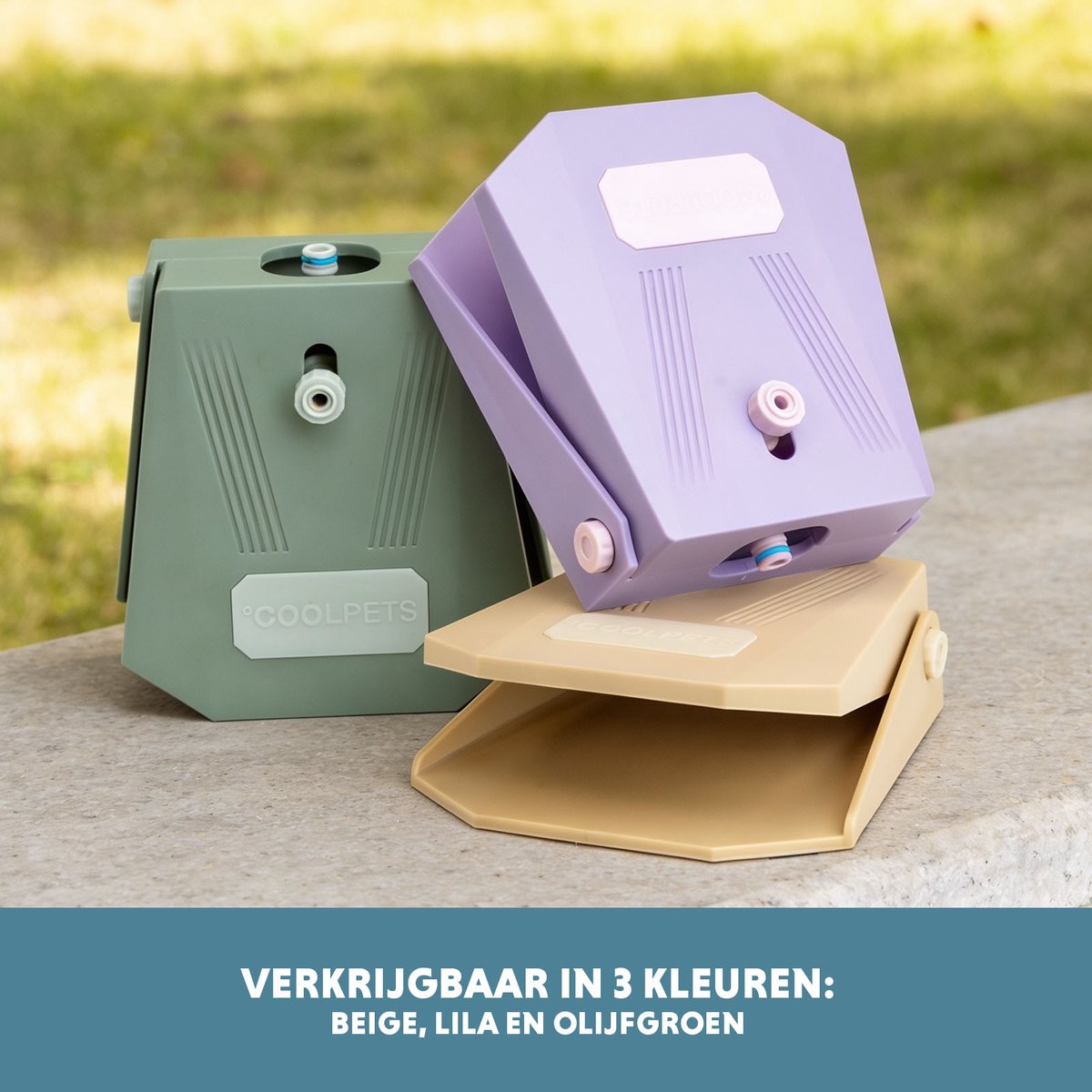Hofman Animal Care CoolPets Waterfontein Hond Tuinslang - Lila thumbnail 6
