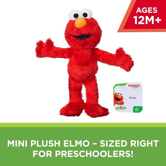 Pluche Elmo Pop - Zachte Knuffel - Kinderen Leren Spelen - Herkenbaar Figuur - 114 cm - Rood — afbeelding 5