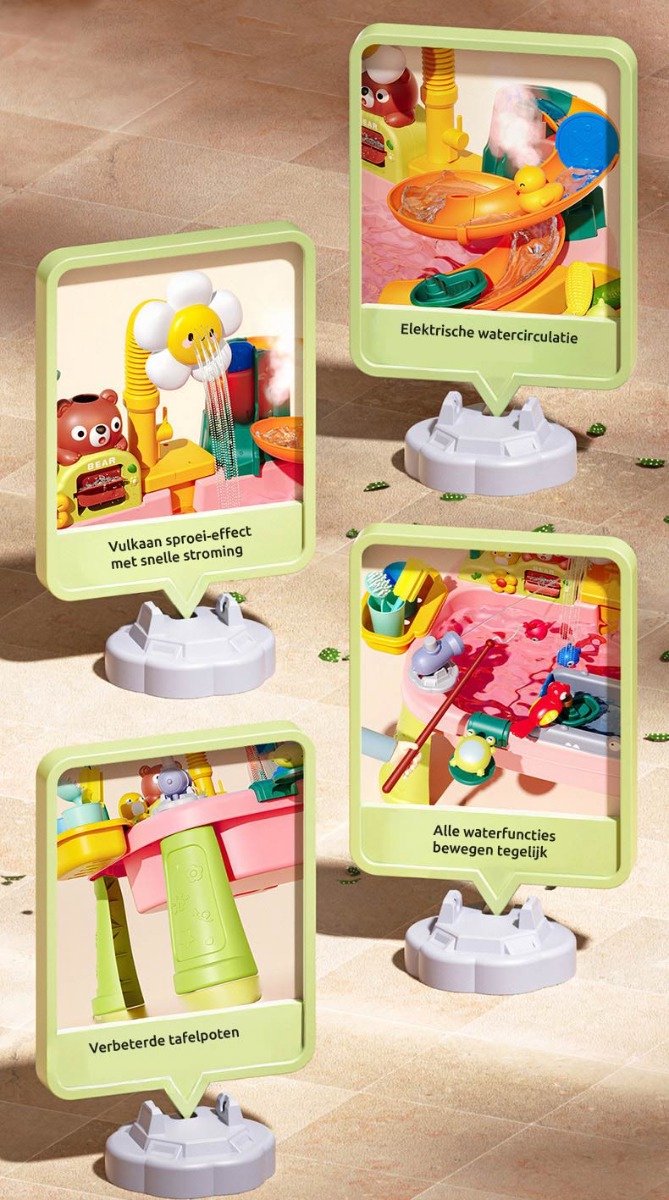 Eco Toys Bloem Blauwe Elektrische Watertafel — afbeelding 4