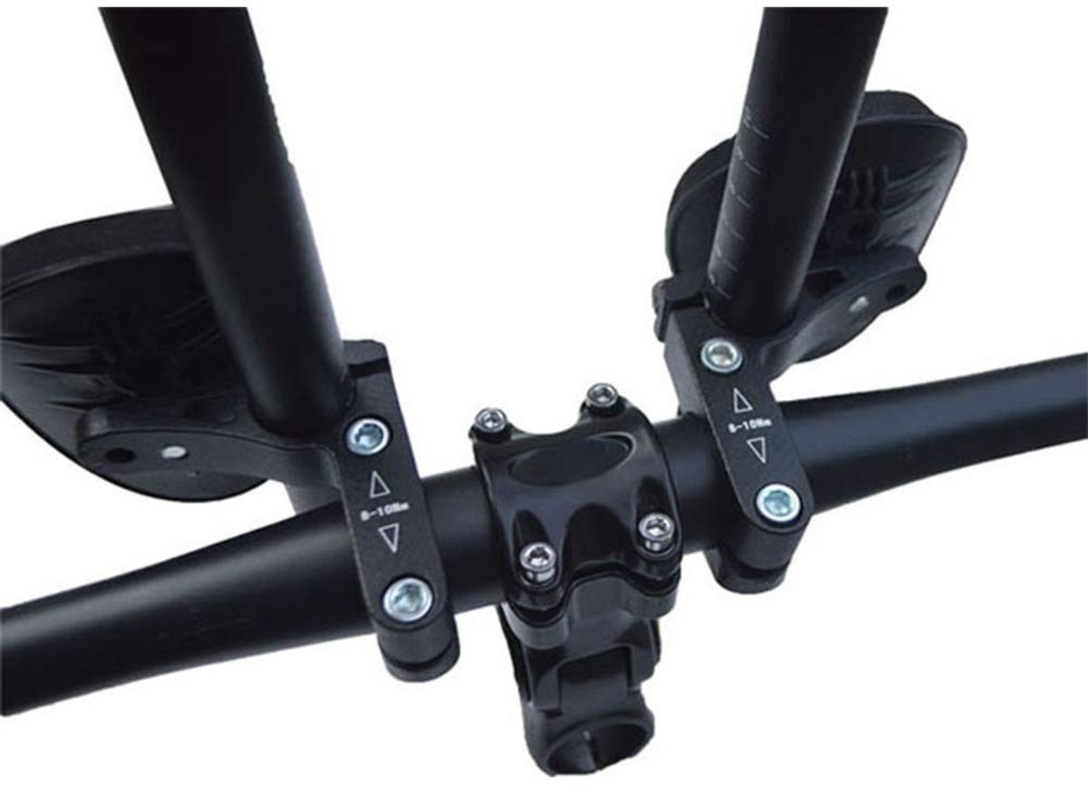 Dailygoods- Aerobar Aluminium - Triathlon Stuur - Clip-On Aerobars - Armsteun - Antislip - Verstelbare Klem 25-31,8 mm - Opzetstuur