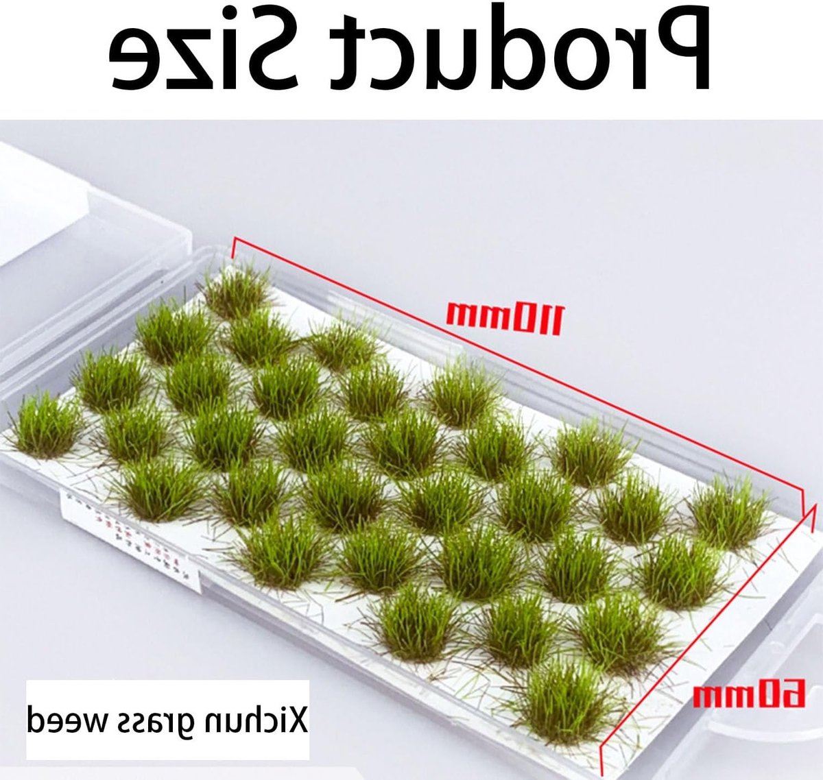 Natuurlijke Grasmat voor Modelbouw - Static Grass Tufts voor Diorama's en Spoorwegmodellen in Lente, Zomer, Herfst en Winter