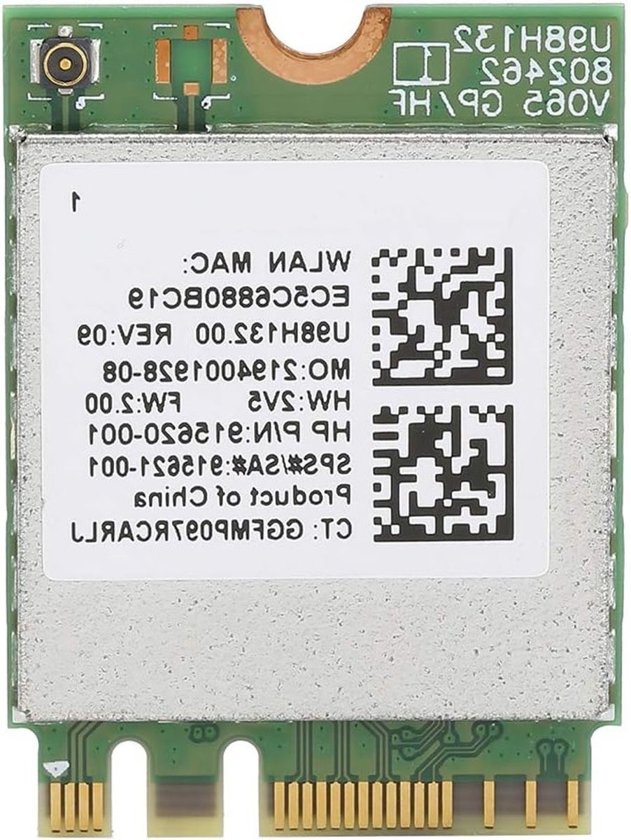 Mini PCIe AC Wireless Network Card voor Hoge Snelheid Verbindingen met Laptops en Desktops - RTL8821CE Compatibel