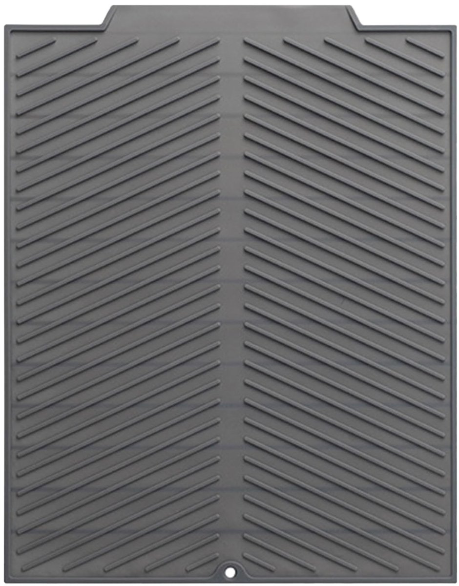 Dailygoods- Afdruipmat Antislip - Afdruiprek Siliconen - Inklapbaar - Droogmat - Gootsteenmat - 41,2 x 33,5 cm