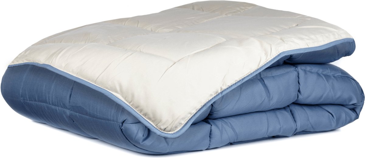 Zelesta Everyday Duo Dekbed - Blauw & Mastiek 140x200cm