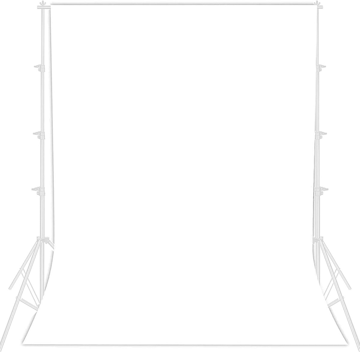 Dailygoods- Fotowand 3 x 3 m - Lichtabsorberende Achtergrond - Canvas Achtergrond - Achtergrondsysteem - Achtergrond Fotografie - Ideaal voor Business