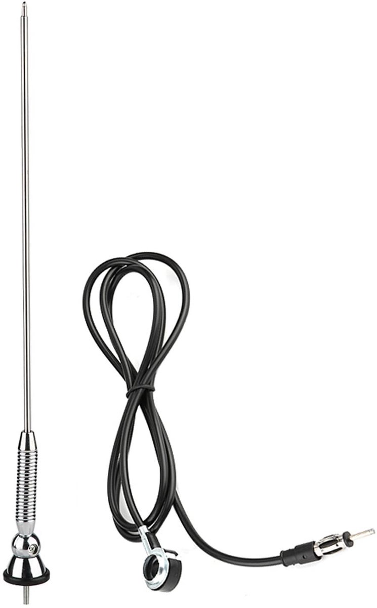 Dailygoods- Auto Antenne Universeel - 180° Draaibaar - Rubber - Slijtvast - Duurzaam - Eenvoudig te Monteren - Autodakantenne