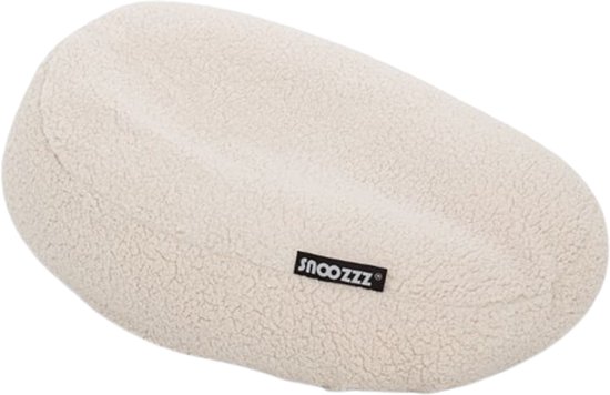 Snoozzz Relax hoes voor voedingskussen zwangerschapskussen - extra zachte teddy - Naturel van SNOO — afbeelding 2