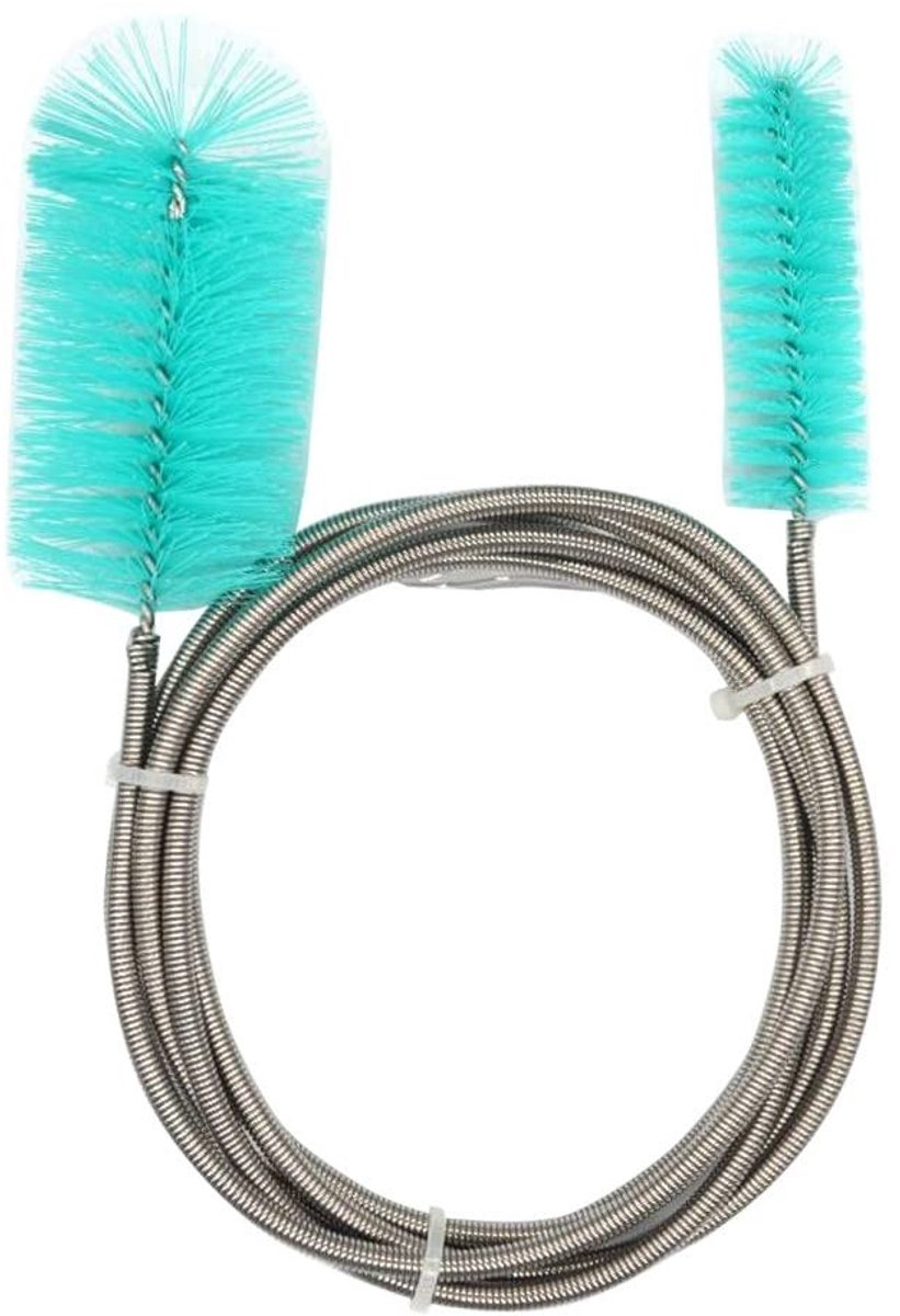 Dailygoods- Afvoerborstel Dubbele Einde - Flexibele Buisborstel - Reinigingsborstel - Nylo
