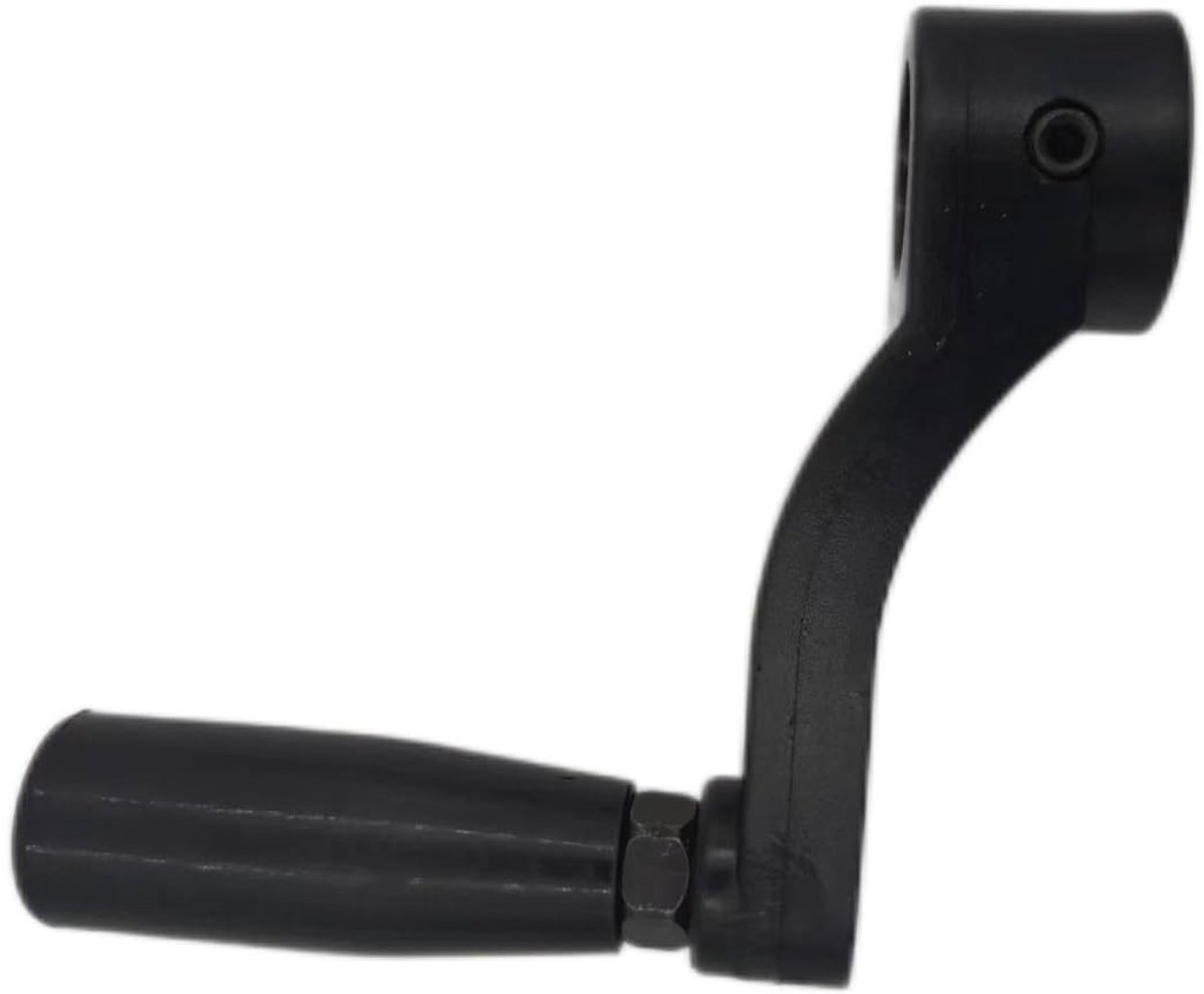 Dailygoods- Handlier - Eenvoudige installatie - Handlier voor 14mm openingen - Kunststof - 11x9 cm - Praktisch voor machine tools - Kruk