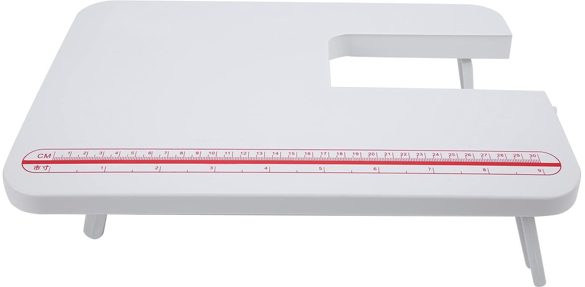 Dailygoods- Verlengingstafel Draagbaar - Naaimachine Tafel - Uitklapbaar - Speciale Uitbreidingstafel - ABS - Geschikt voor Zanger 8280/1507 - Naaitafel