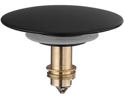 LOMAZOO Afvoerplug Wastafel Clickwaste 42 mm - Zwart