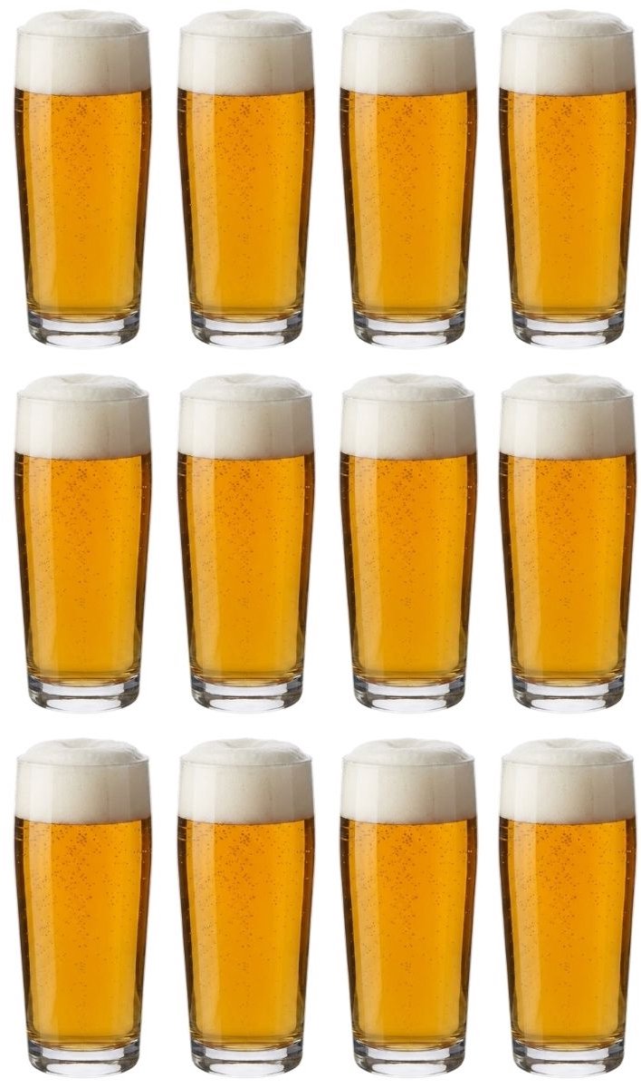 Cookinglife Bierglazen Fluitje 190 ml - 12 stuks