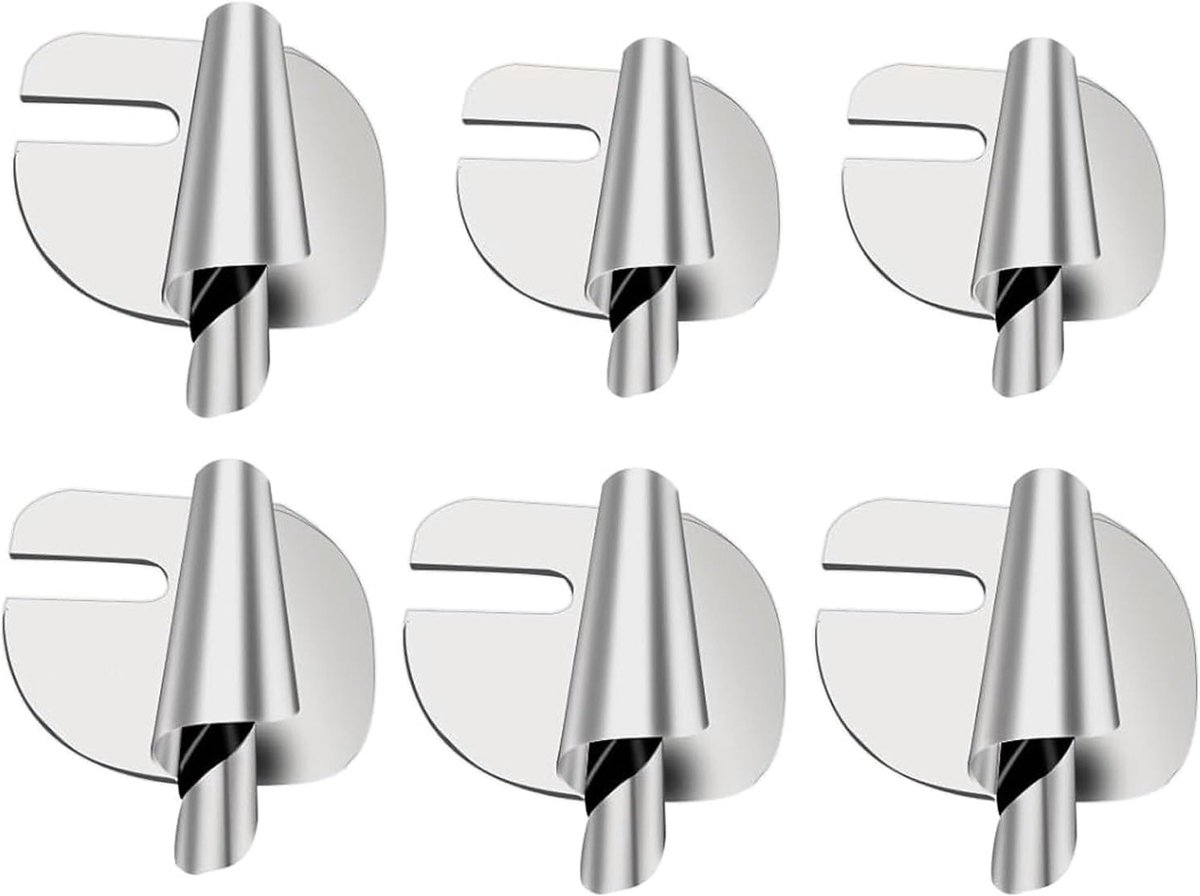 Naaimachine Voetjes - Rolzoom Set - Zomen Maken - 6 Maten Inclusief - 3-8 mm