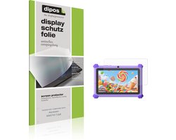 dipos – 2x Matte Beschermfolie geschikt voor Ascrecem KIDS710 7 Zoll | Krasbestendige & antireflecterende Screenprotector Ultra-Thin