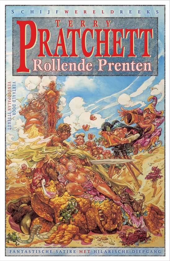 Schijfwereld 10 - Rollende prenten - cover