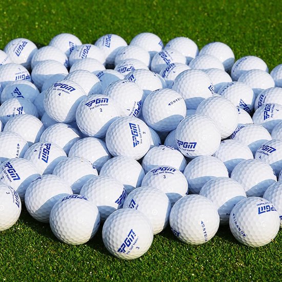 Oefen golfballen - Trainingsballen - Golf training - Dubbellaags ontwerp - 45 gram - Wit — afbeelding 5