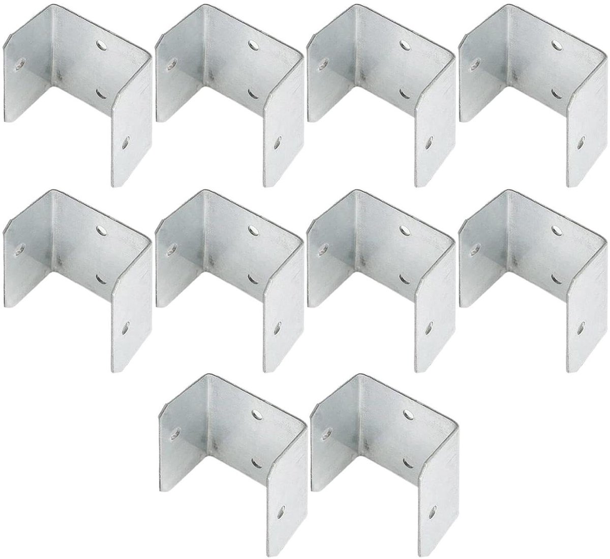 Metalen Hekclips - Paneelbeugels Klemmen - Hekwerk Installatie - Roestbestendig Metaal - 1