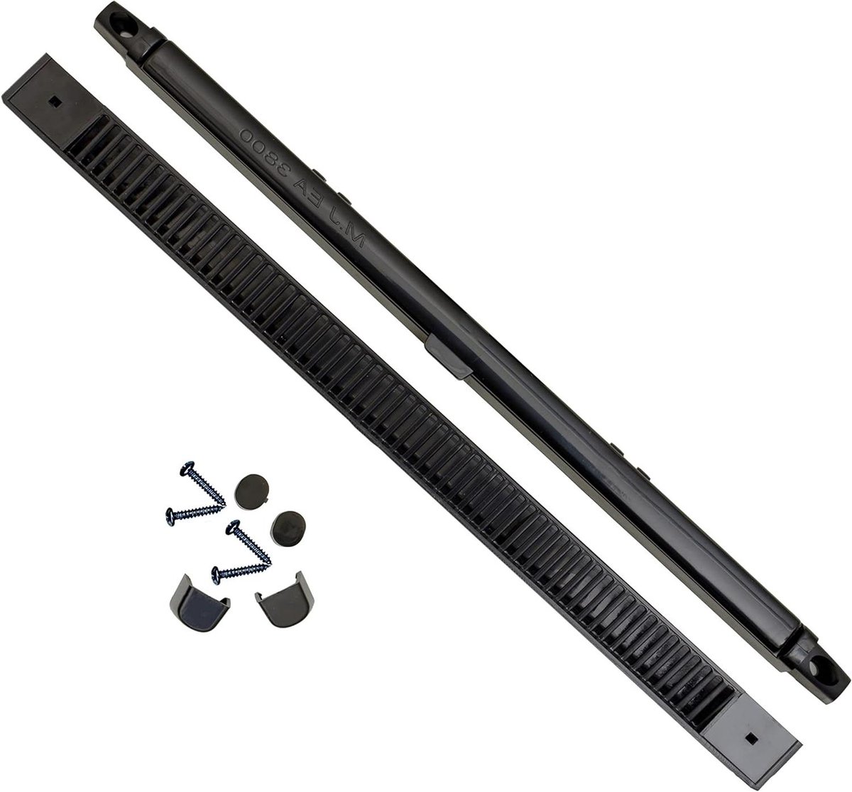 5X - 409mm EA3800 Black MJ4000 Trickle Slot Vent for uPVC, Timber, Vinyl and Aluminum Window Prevents Condensation, Vapour & Mould by Air Ventilation Adjustable Flap (Pack of 5)