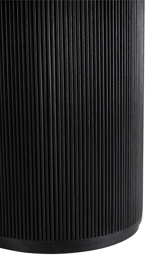 J-Line table Vincent - noir - naturel - large