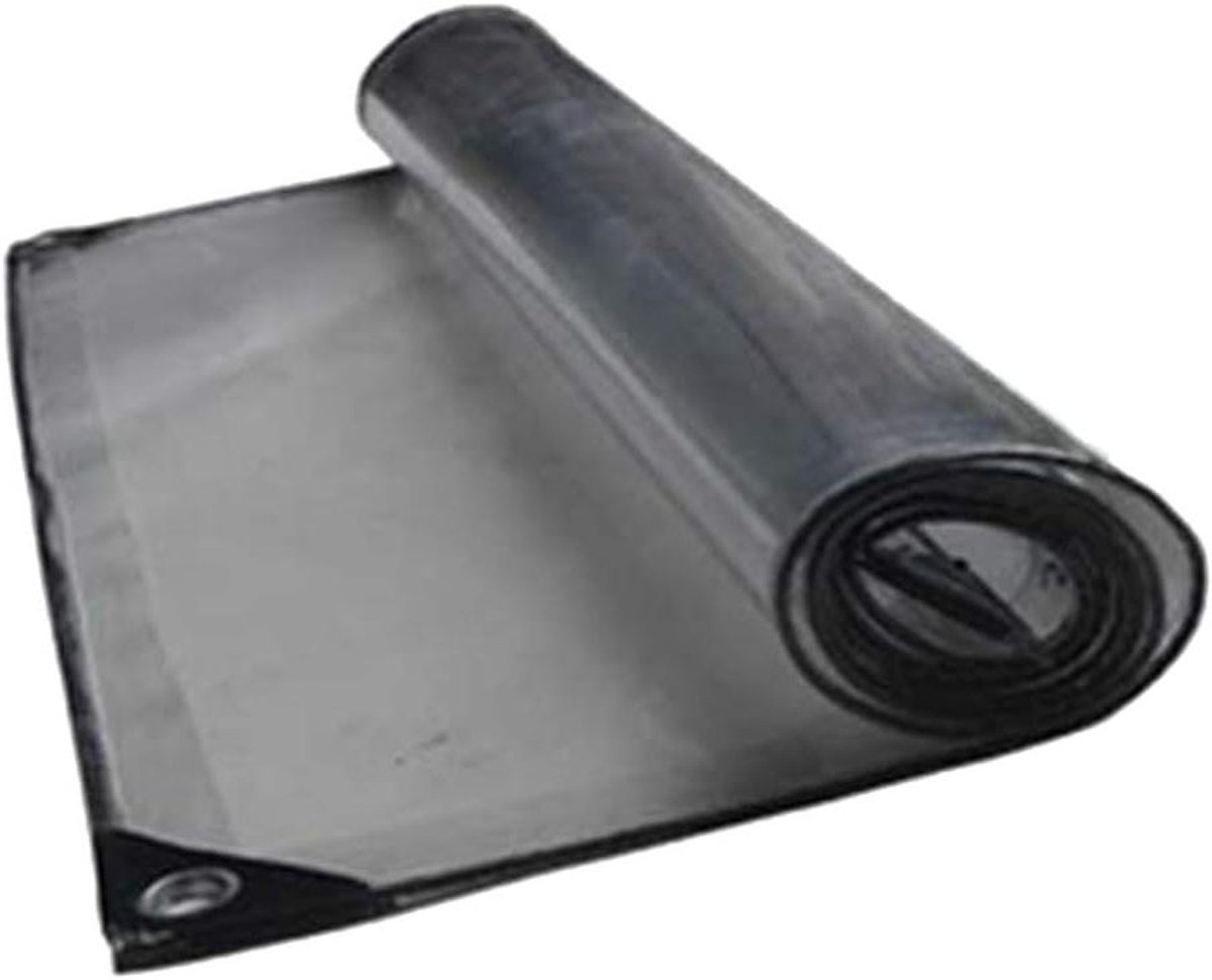 Dekzeil Transparant - Waterdicht PVC - Bescherming Buiten - Sterk Duurzaam - 1M x 1.5M - Transparant