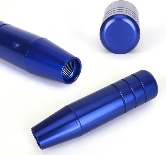 Universele Auto 13 Cm Aluminium Pookknop Galvaniseren Kleur Handmatige Hendel Shifter Dandle Verlengde Transmissie VersnellingspookVersnellingen Schakelhendel(Zwart) van universele — afbeelding 3