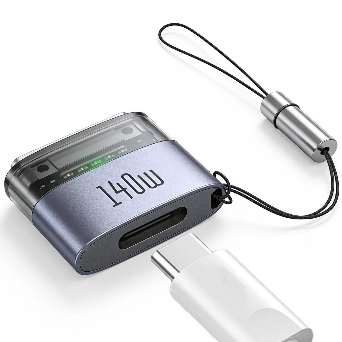 ONF3 - USB C naar Magsafe3 Adapter - Magnetische Lader voor MacBook Pro en Air - Snelle Oplader - Compatibiliteit met M1 M2 M3 - 140W Vermogen -...